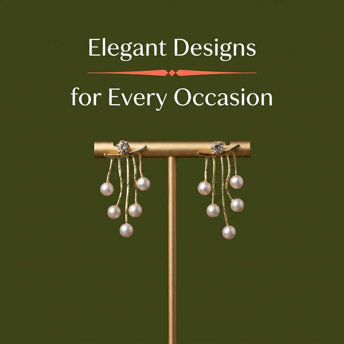 Modern Frame Ear Rings