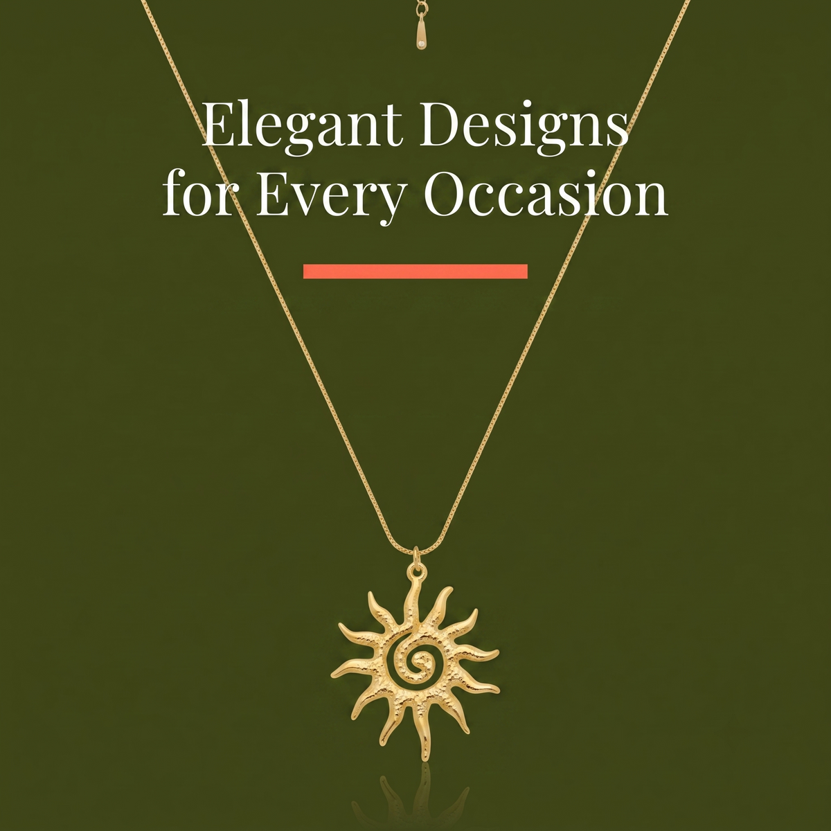 Radiant Textured Sun Medallion Necklaces