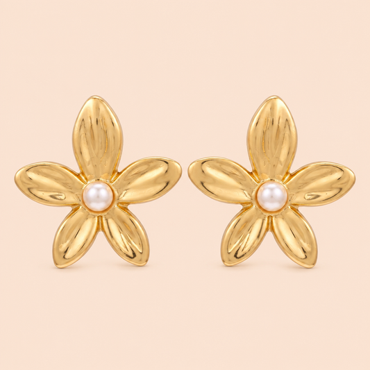 Petal Bloom Ear Rings