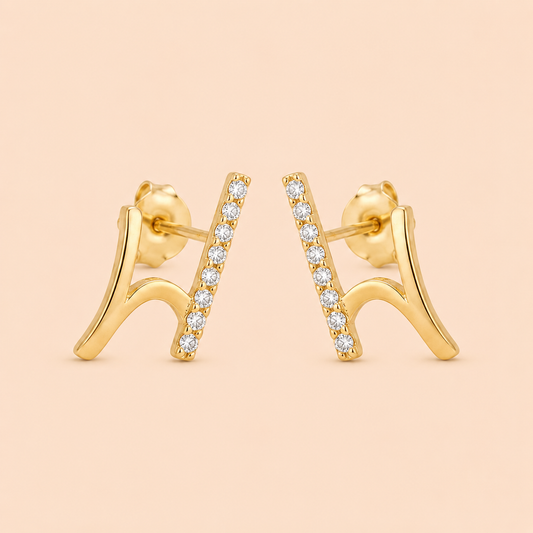 Radiant Rays Ear Rings