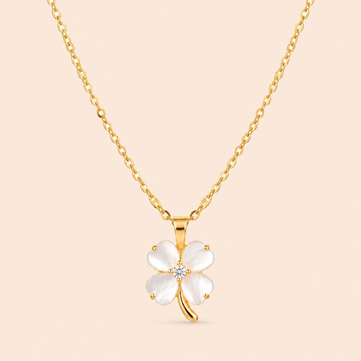 Luminous Clover Necklaces