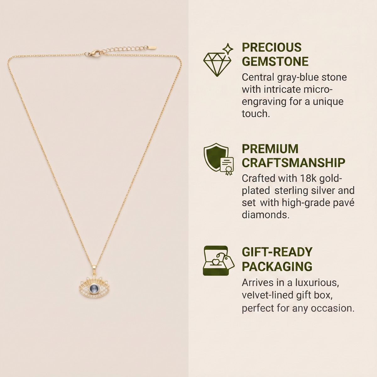 Mystic Gaze Necklaces