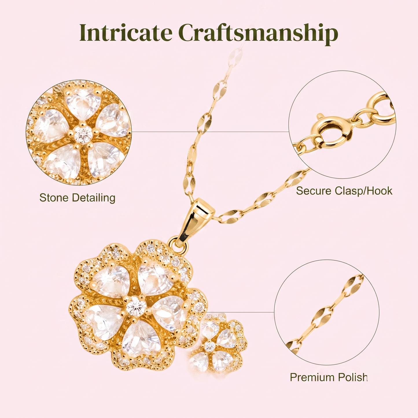Petal Radiance Necklaces