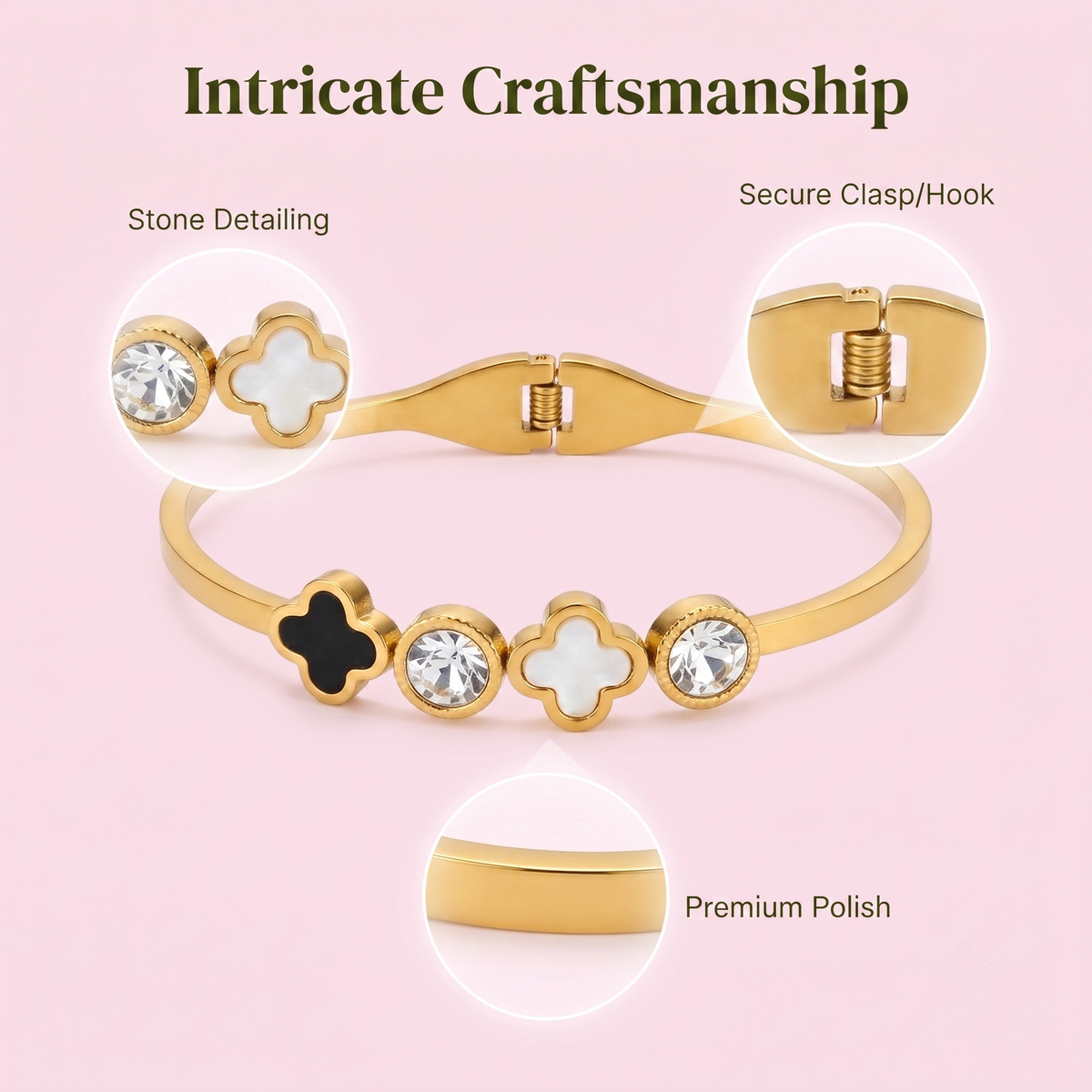Bamboo Essence Bangle Bracelet