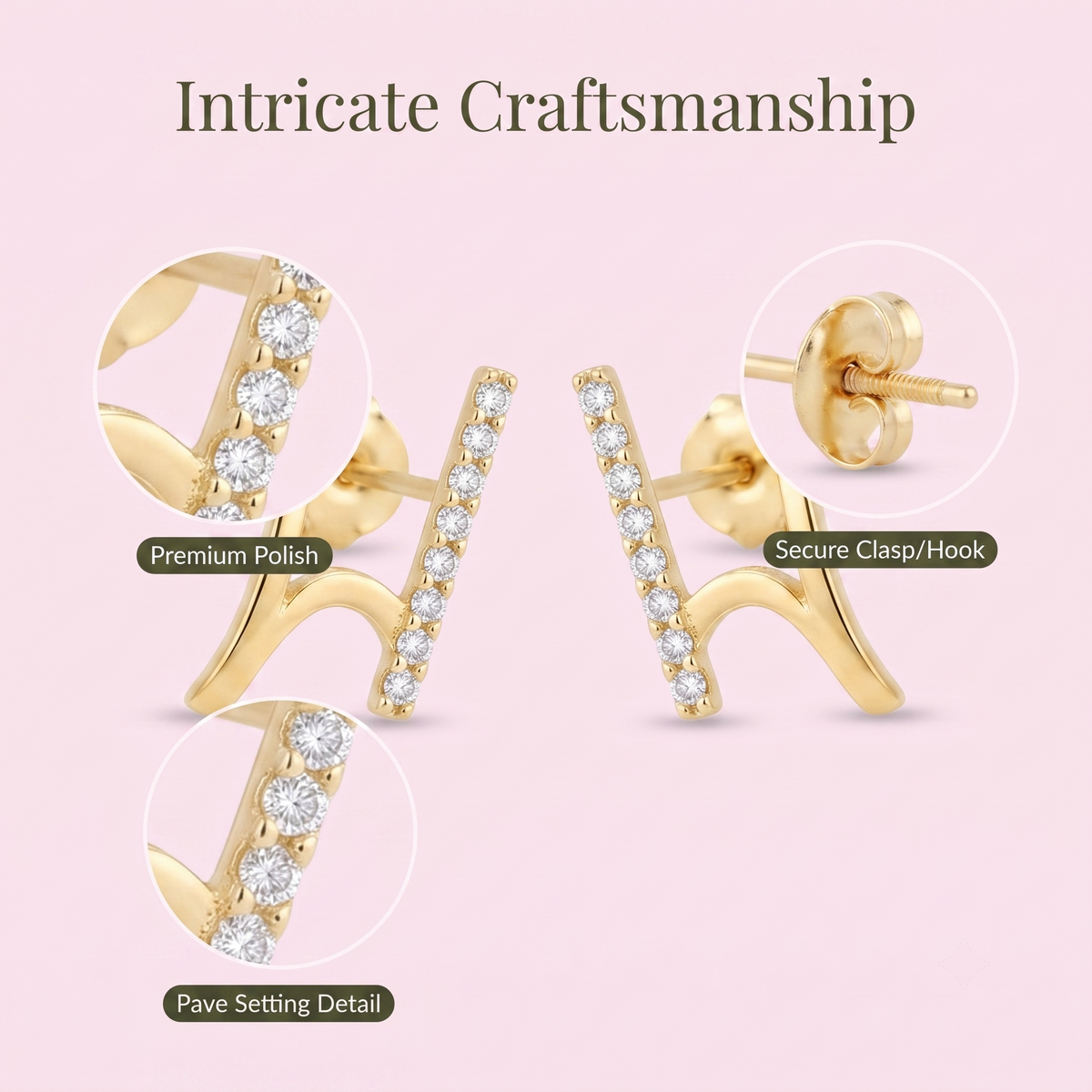 Radiant Rays Ear Rings