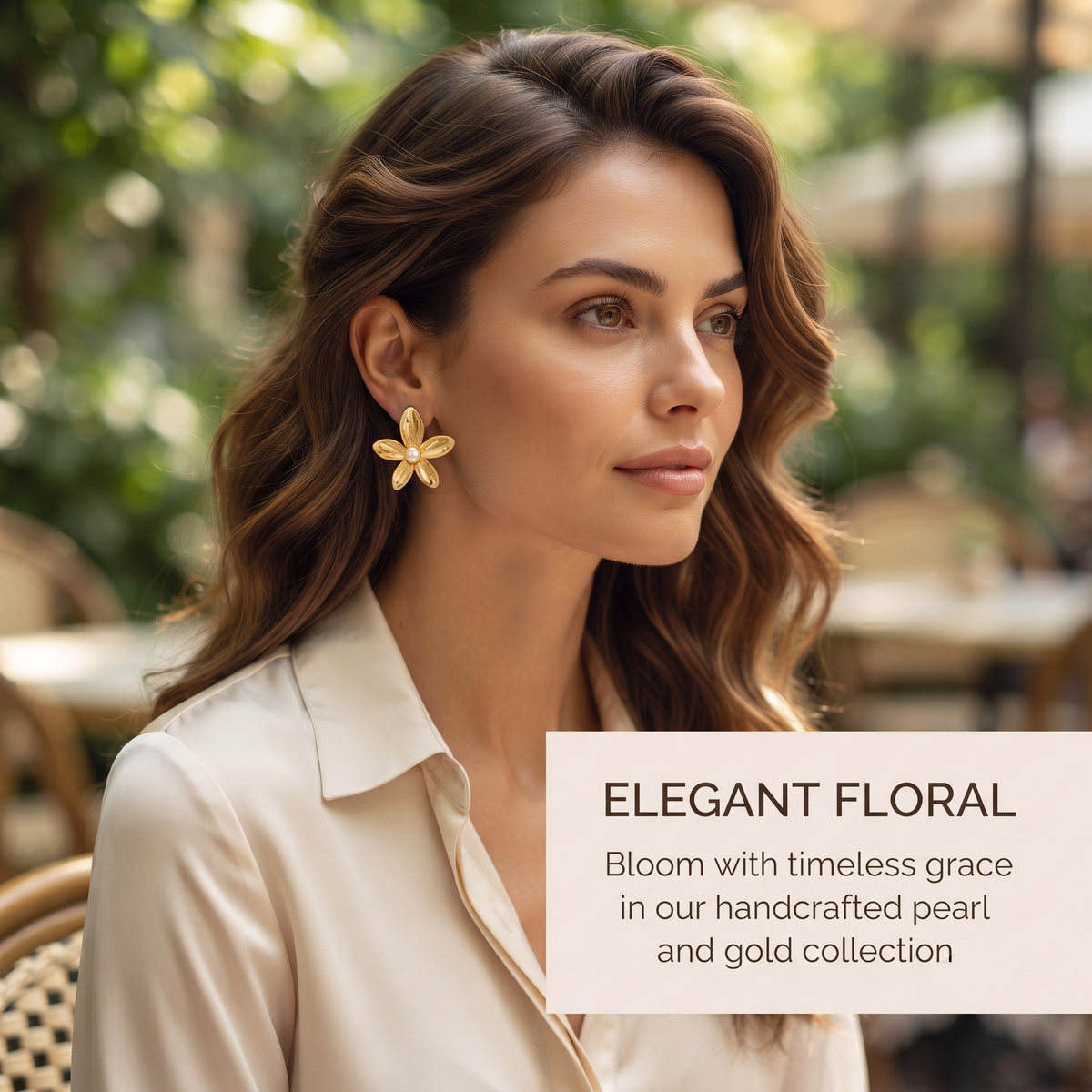 Petal Bloom Ear Rings