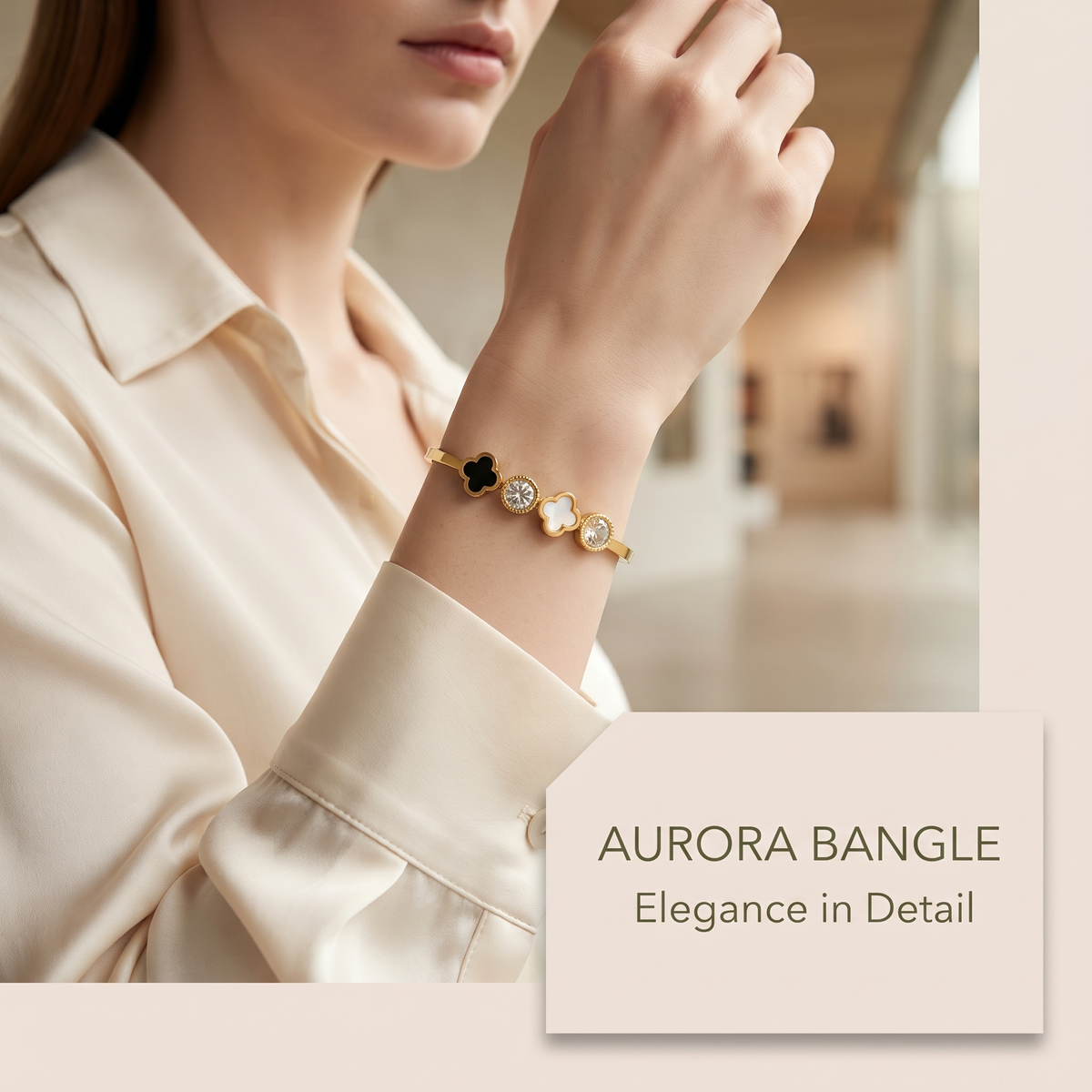 Bamboo Essence Bangle Bracelet