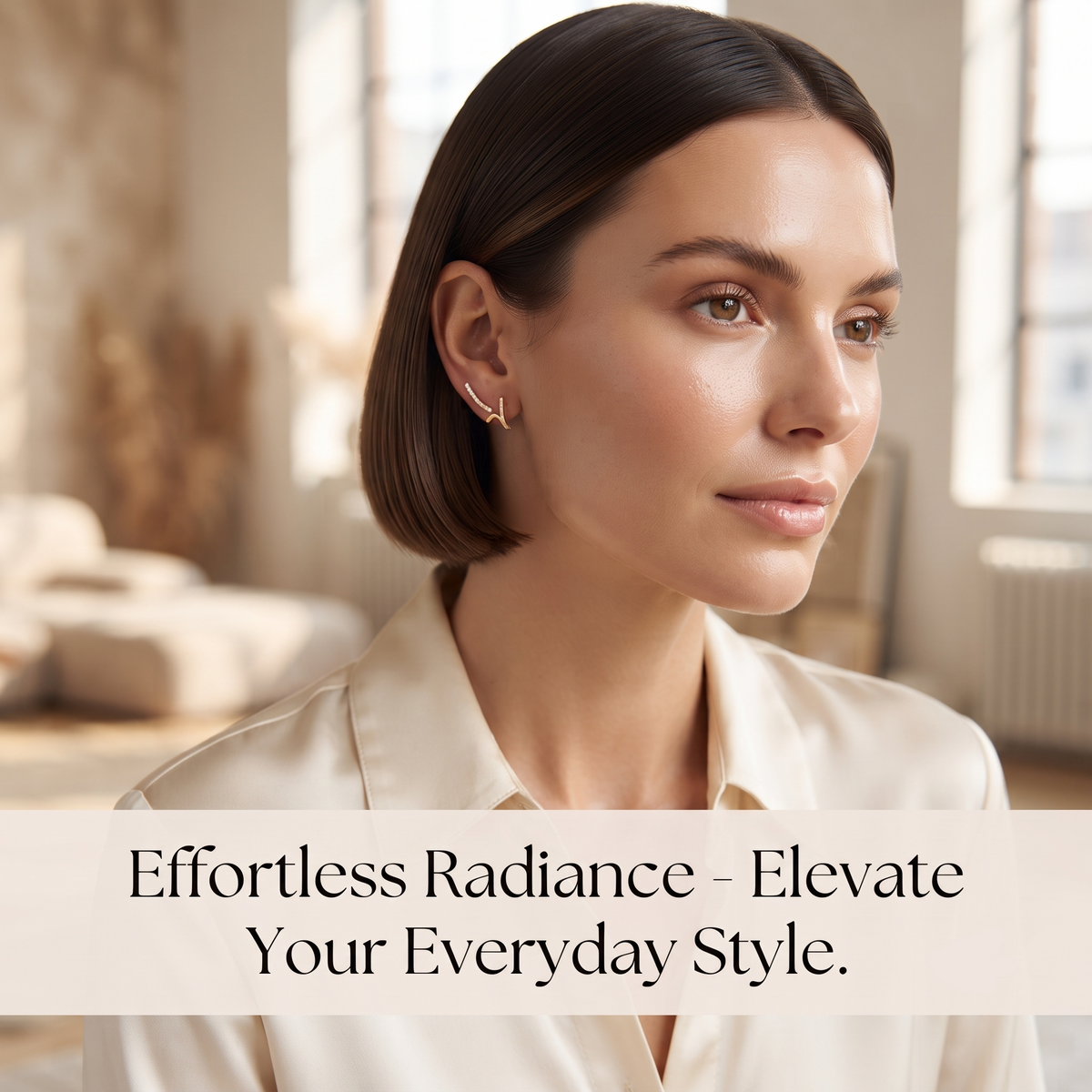 Radiant Rays Ear Rings