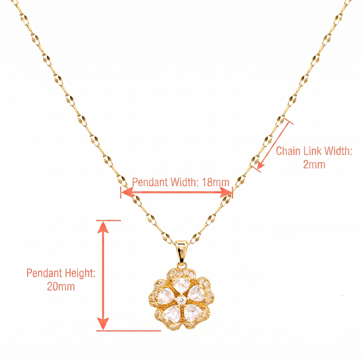 Petal Radiance Necklaces