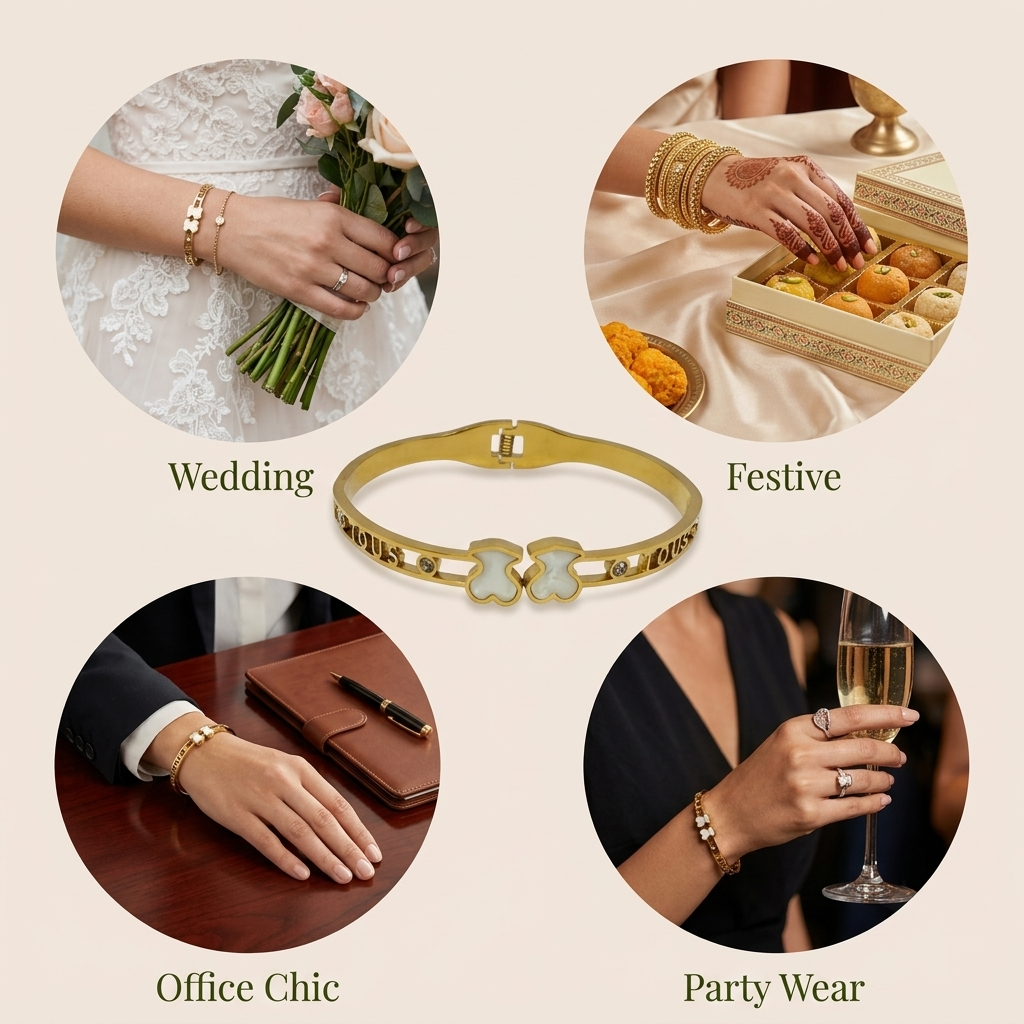 Iconic Bear Bangle Bracelet