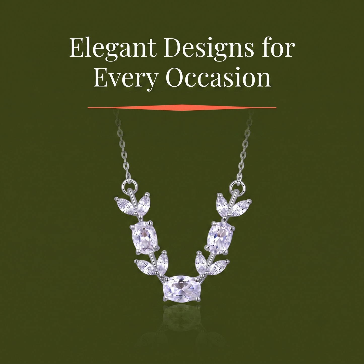 Serene Foliage Necklaces