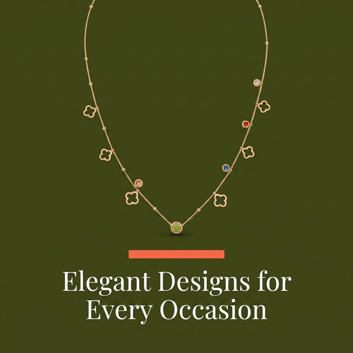Whimsical Flora Necklaces